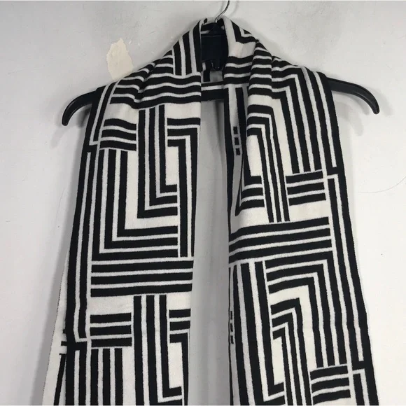 Karl Lagerfeld Art Deco Scarf, Size 72